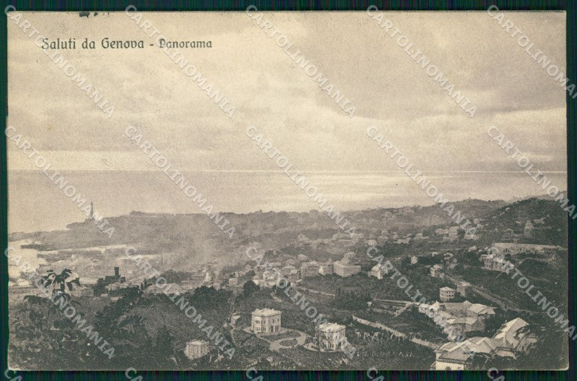 Genova Città cartolina WX3282 – fronte
