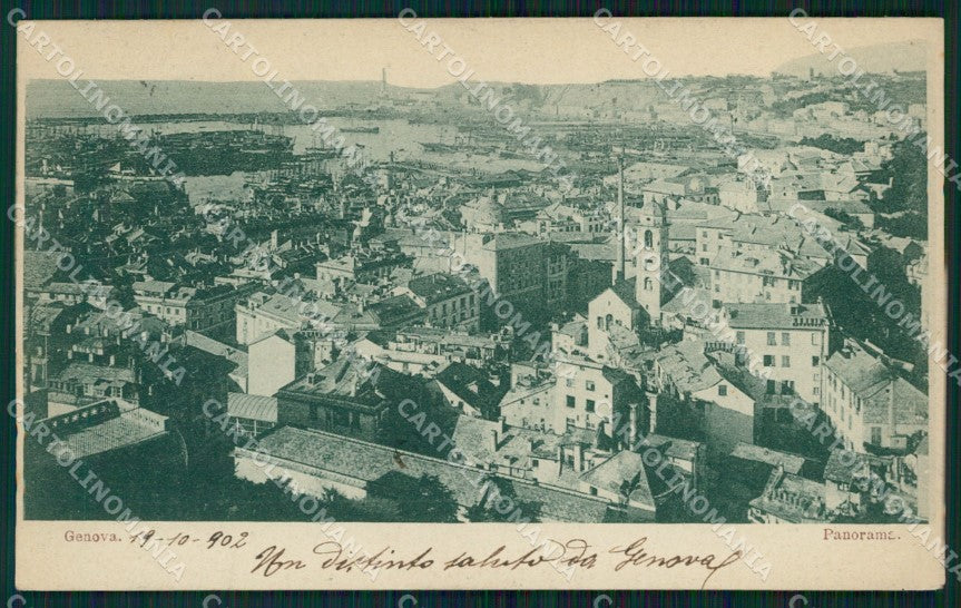 Genova Città cartolina WX3283 – fronte