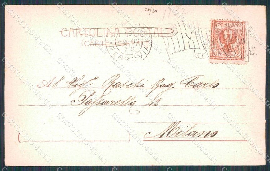 Genova Città cartolina WX3283 – retro