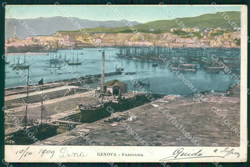 Genova Città STRAPPINI cartolina WX3287 – fronte