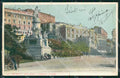 Genova Città Monumento Cristoforo Colombo PIEGHINA cartolina WX3299 – fronte