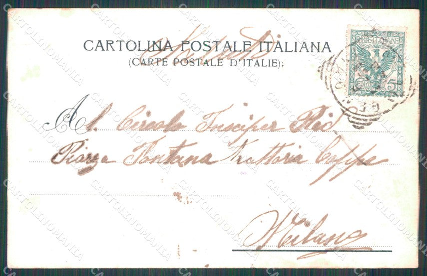 Genova Città Monumento Cristoforo Colombo cartolina WX3301 – retro