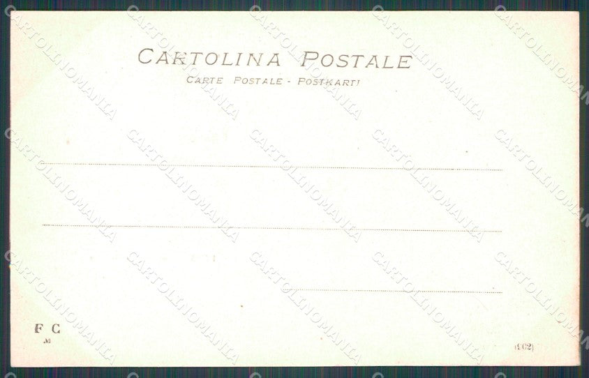 Genova Città Panorama da Villa Rosazza cartolina WX3315 – retro