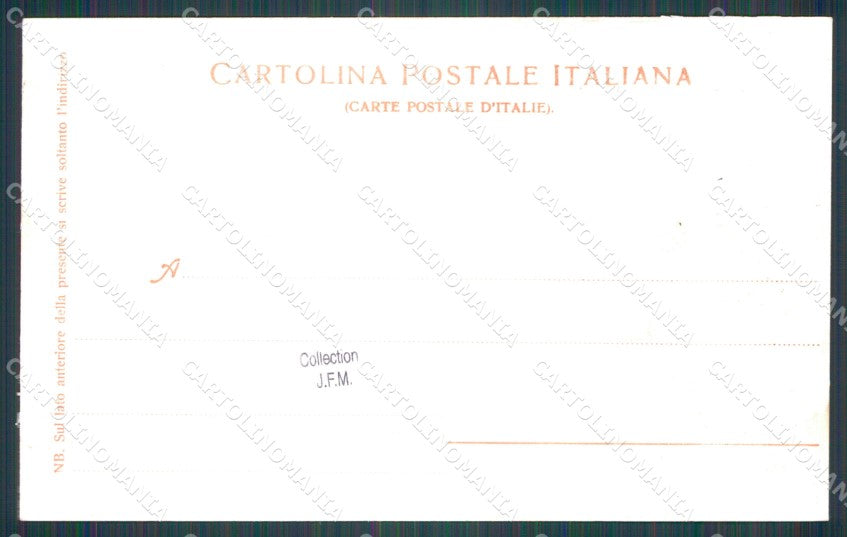 Genova Città Porto RIFILATA cartolina WX3329 – retro