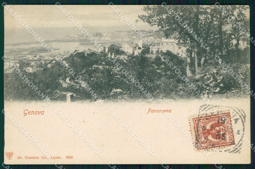Genova Città cartolina WX3359 – fronte