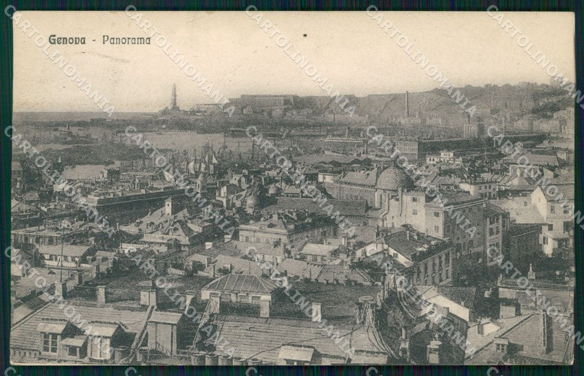 Genova Città cartolina WX3360 – fronte
