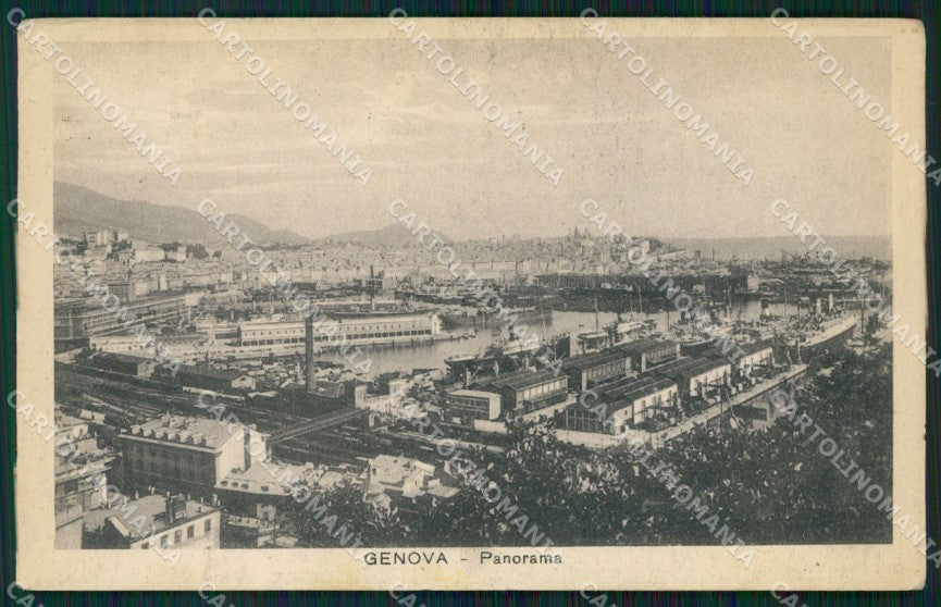 Genova Città cartolina WX3361 – fronte