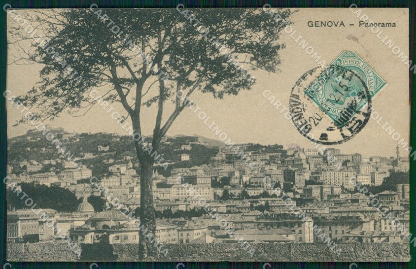 Genova Città cartolina WX3363 – fronte