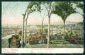 Genova Città Panorama da Villetta Di Negro PIEGA cartolina WX3387 – fronte