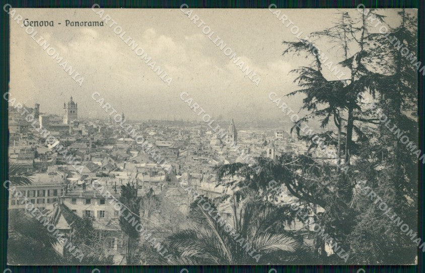 Genova Città cartolina WX3393 – fronte