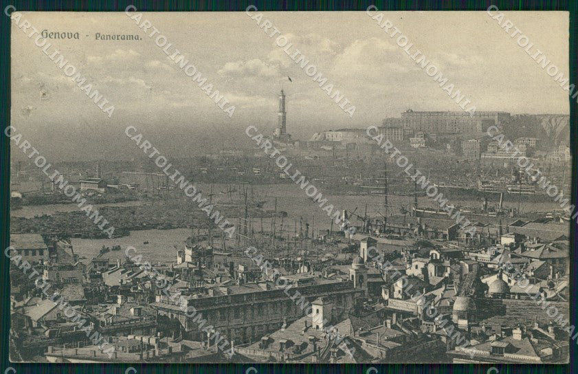 Genova Città FORI cartolina WX3397 – fronte