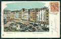Genova Città Piazza Caricamento Carretti cartolina WX3413 – fronte