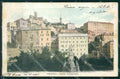 Genova Città Piazza Acquaverde PIEGHINA cartolina WX3425 – fronte