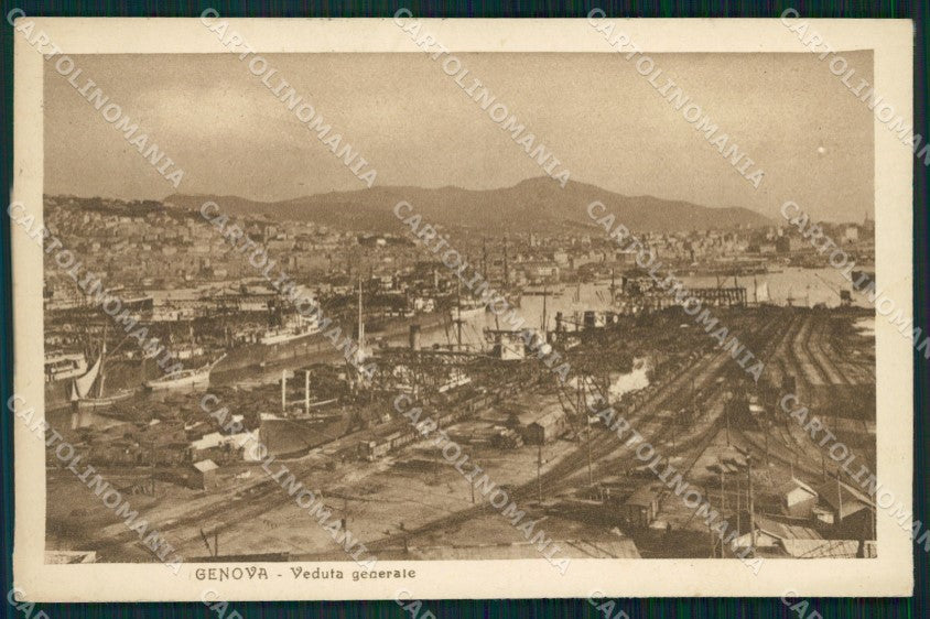 Genova Città cartolina WX3440 – fronte