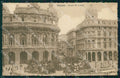 Genova Città Piazza De Ferrari Tram cartolina WX3452 – fronte
