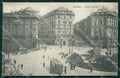 Genova Città Piazza Corvetto cartolina WX3469 – fronte