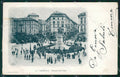 Genova Città Piazza Corvetto MACCHIA cartolina WX3474 – fronte