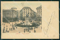 Genova Città Piazza Corvetto cartolina WX3506 – fronte