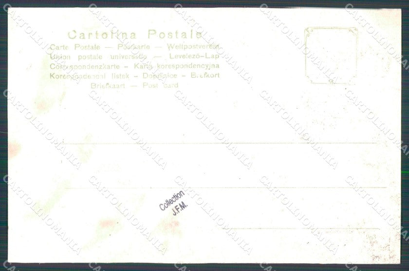 Genova Città Truogoli Santa Brigida cartolina WX3515 – retro