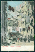 Genova Città Truogoli Santa Brigida cartolina WX3520 – fronte