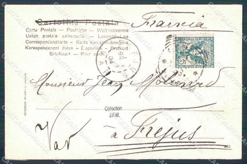 Genova Città Palazzo Tursi cartolina WX3522 – retro