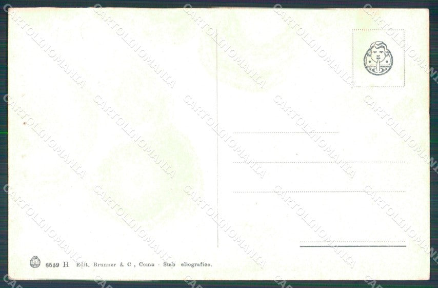 Genova Città Truogoli Santa Brigida cartolina WX3528 – retro