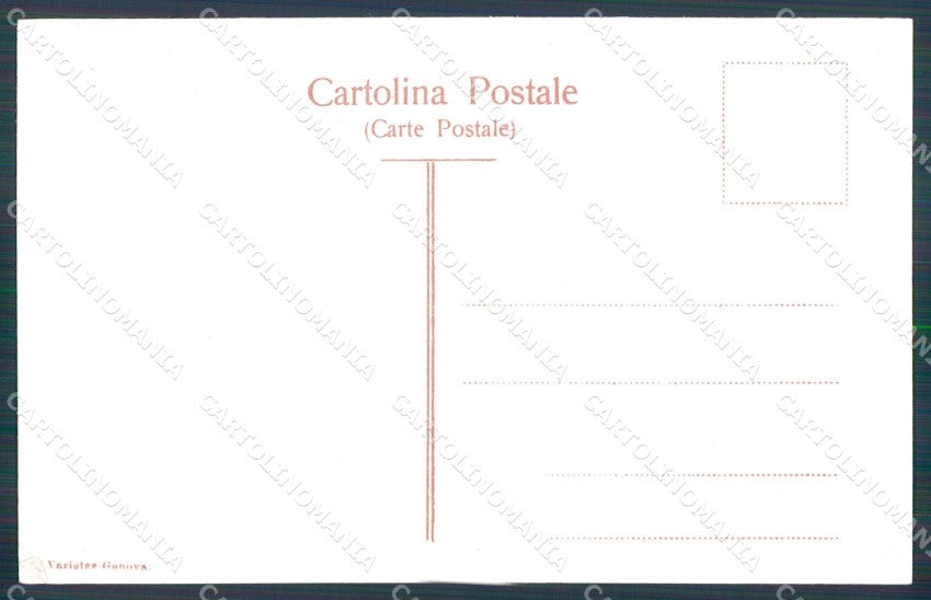 Genova Città Via Del Duca ANGOLINO SCOLLATO cartolina WX3530 – retro