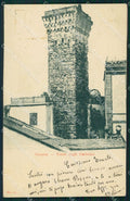 Genova Città Torre degli Embriaci PIEGA cartolina WX3532 – fronte