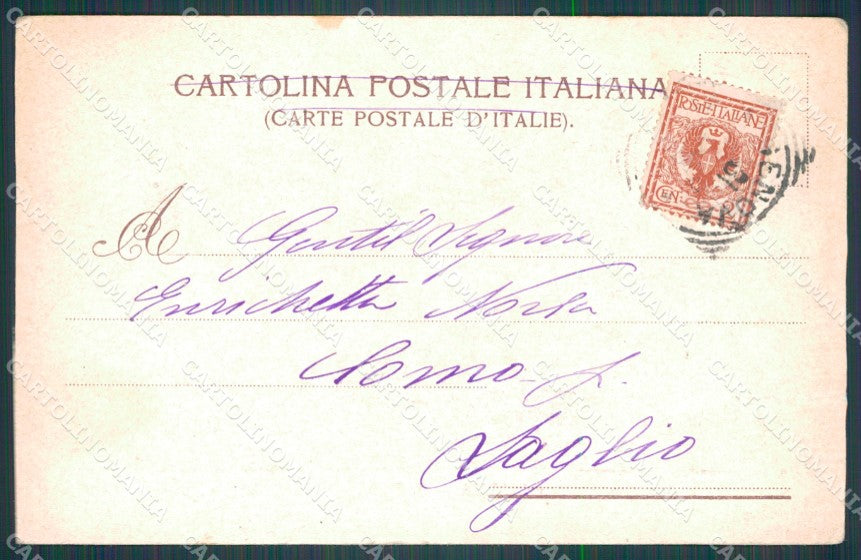 Genova Città Porto Velieri PIEGATA cartolina WX3541 – retro