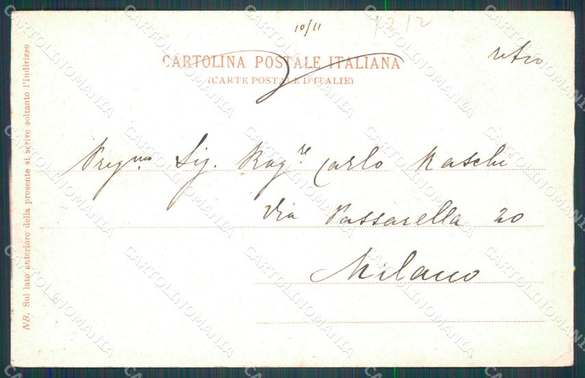 Genova Città Ristorante Righi PIEGHINA cartolina WX3550 – retro