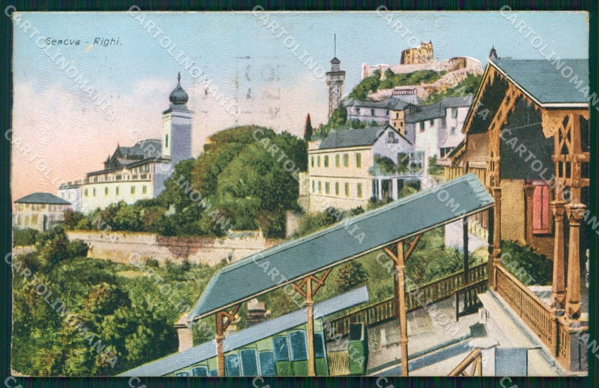 Genova Città Ristorante Righi cartolina WX3555 – fronte