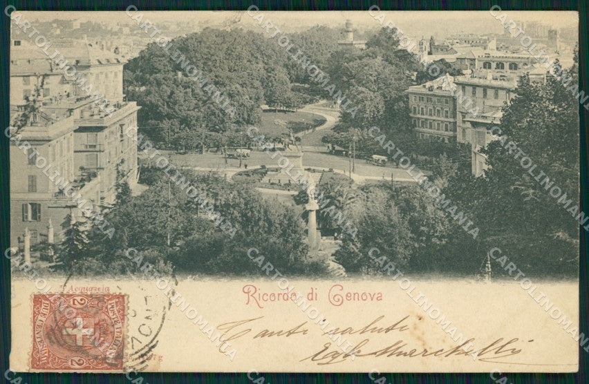 Genova Città cartolina WX3558 – fronte