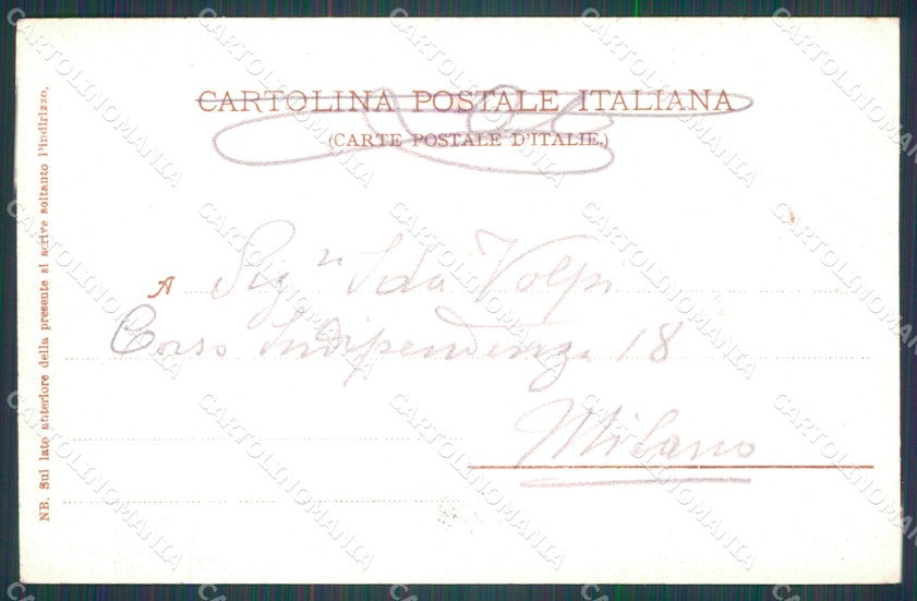 Genova Città Porto cartolina WX3580 – retro