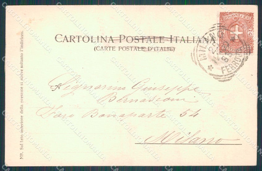 Genova Città Porto cartolina WX3585 – retro