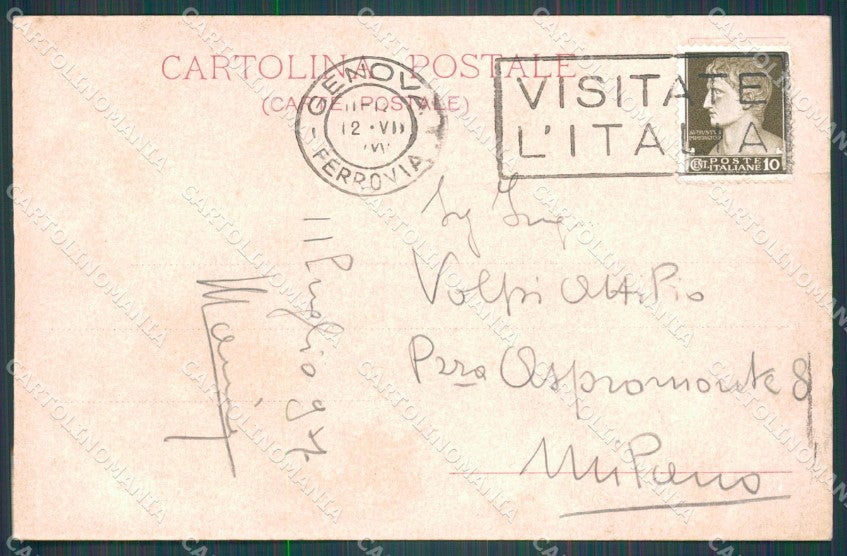 Genova Città Porto Velieri cartolina WX3599 – retro