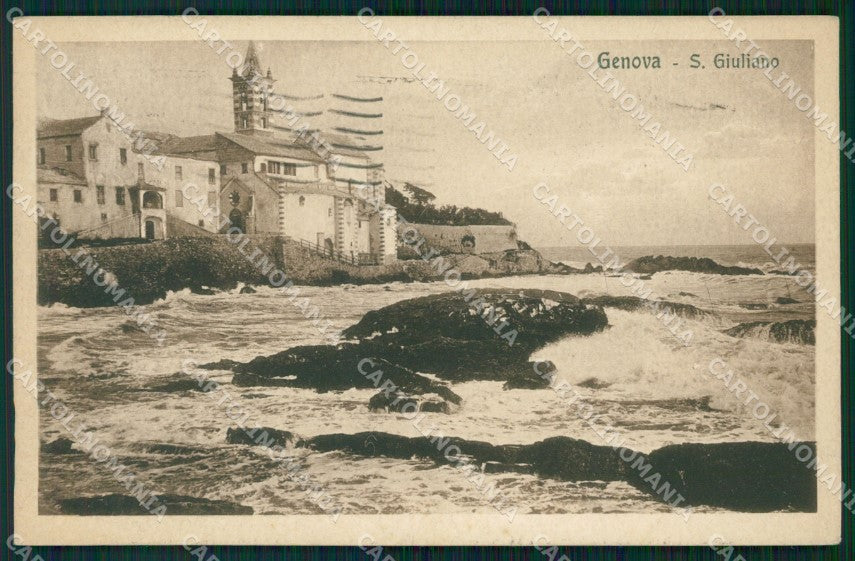 Genova Città San Giuliano cartolina WX3628 – fronte