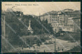 Genova Città Piazza Corvetto PIEGA cartolina WX3653 – fronte
