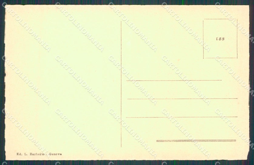 Genova Città Circonvallazione a Mare cartolina WX3666 – retro