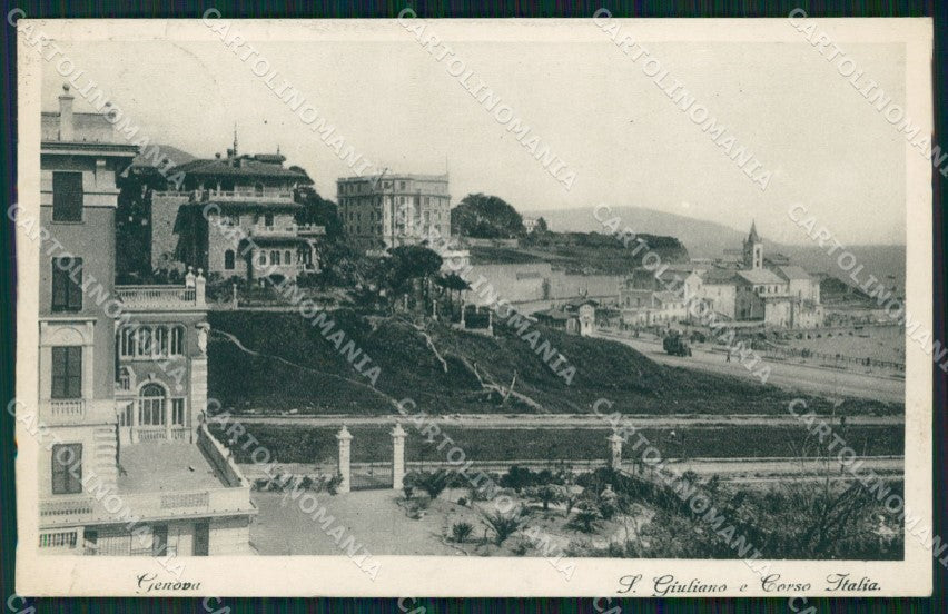 Genova Città San Giuliano cartolina WX3680 – fronte