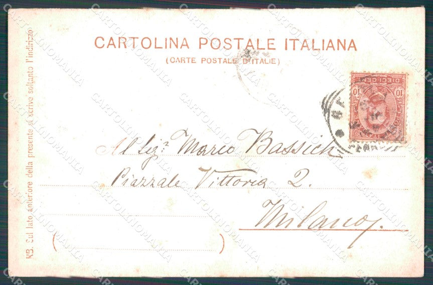 Genova Città Garibaldi cartolina WX3695 – retro