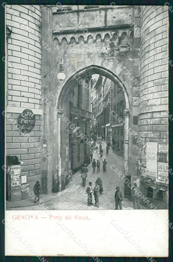 Genova Città Porta dei Vacca cartolina WX3696 – fronte