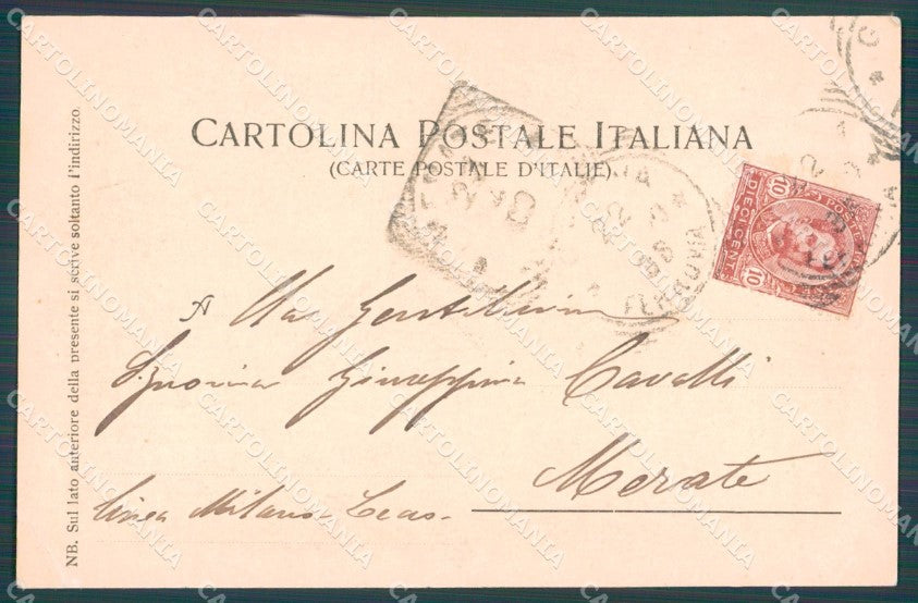 Genova Città Galleria Mazzini PIEGHINA cartolina WX3709 – retro