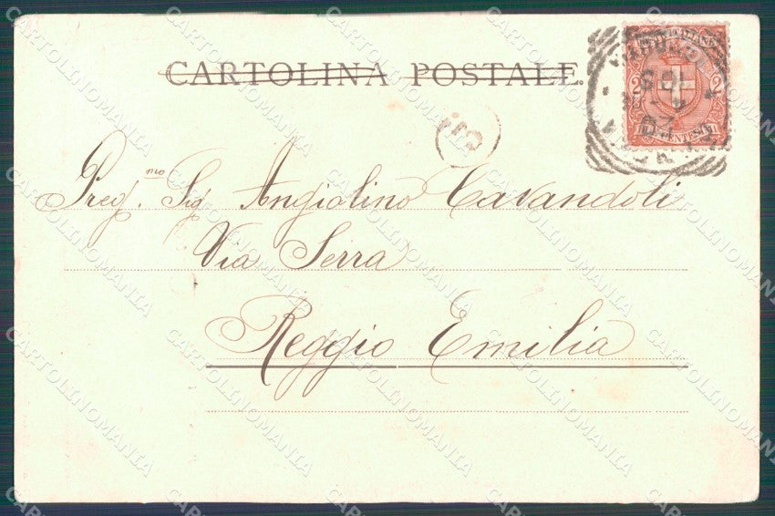 Genova Città Palazzo Tursi cartolina WX3712 – retro