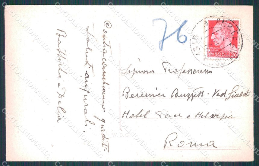 Genova Città Piazza Tommaseo cartolina WX3750 – retro