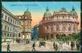 Genova Città Piazza De Ferrari Borsa Tram cartolina WX3764 – fronte