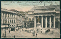 Genova Città Piazza De Ferrari Teatro Garibaldi Tram cartolina WX3765 – fronte
