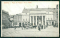 Genova Città Piazza De Ferrari Teatro Tram cartolina WX3780 – fronte