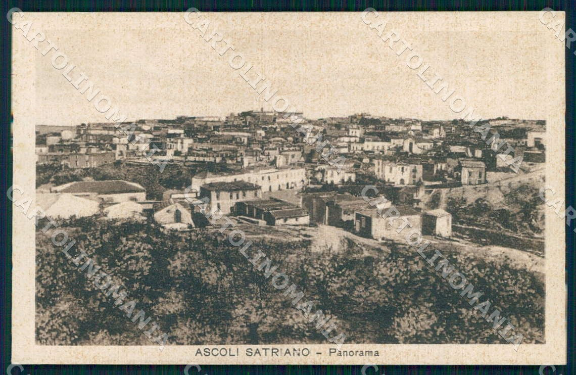 Foggia Ascoli Satriano Panorama cartolina WX7179 – fronte