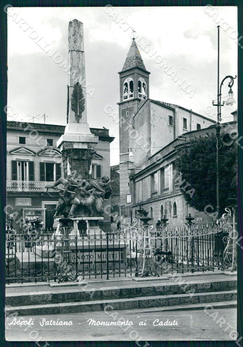 Foggia Ascoli Satriano Monumento ai Caduti foto FG cartolina WX7181 – fronte