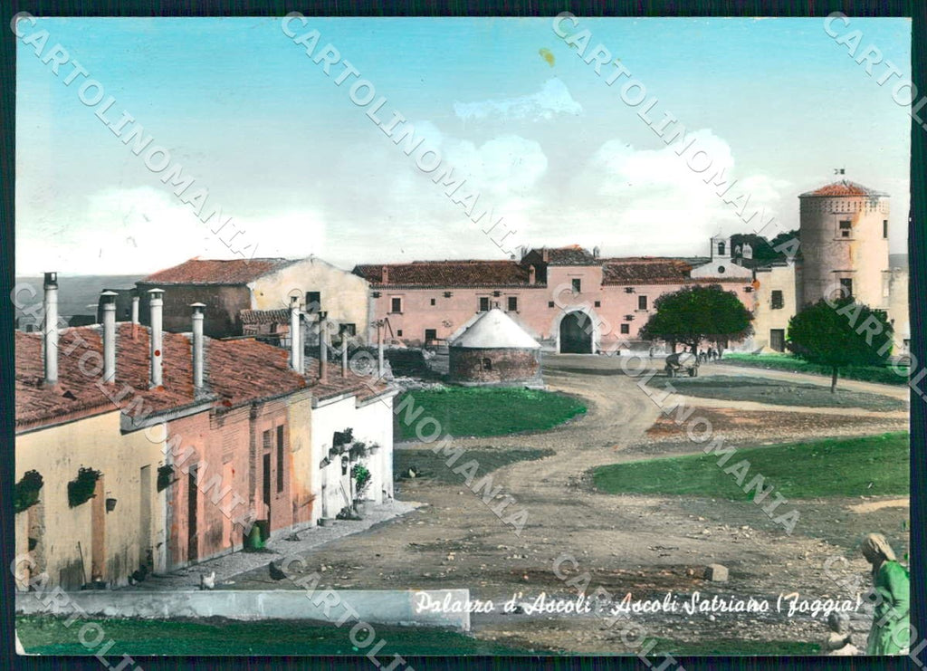 Foggia Ascoli Satriano Palazzo D'Ascoli foto FG cartolina WX7185 – fronte